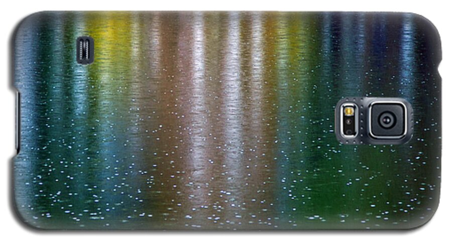 Pond Galaxy S5 Case featuring the photograph Tears on a Rainbow by John Haldane