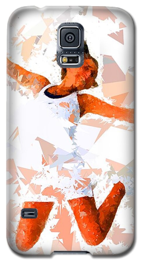 Tennis Galaxy S5 Case featuring the painting Tennis 115 by Movie Poster Prints