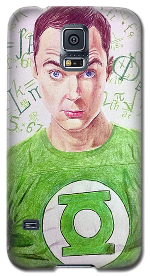 Sheldon Galaxy S5 Case featuring the drawing That's My Spot by Michael McKenzie