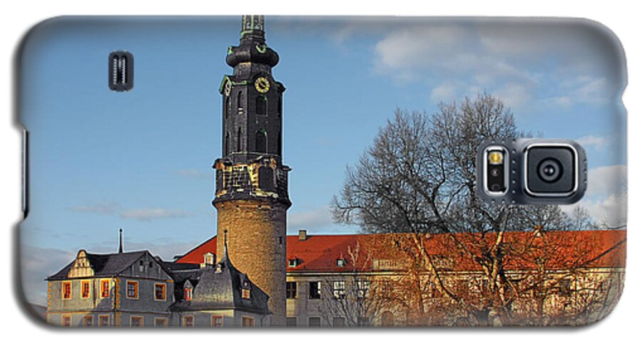Weimar Galaxy S5 Case featuring the photograph The Castle - Weimar - Thuringia - Germany by Alexandra Till