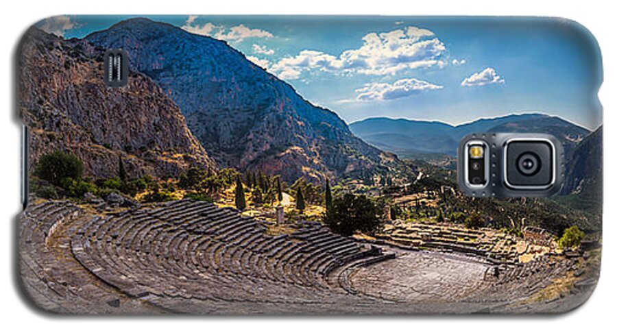 Cheap Galaxy S5 Case featuring the photograph The Cheap Seats at Delphi by Micah Goff