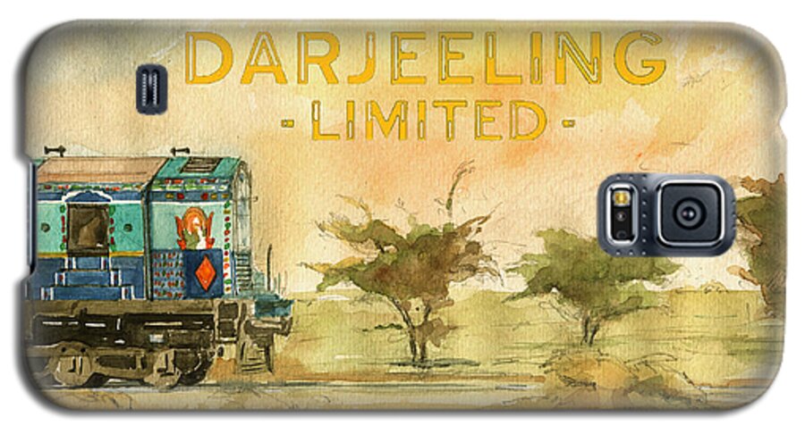 The Darjeeling limited poster film Wes Anderson Painting by Juan