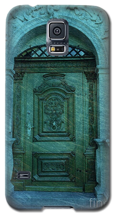 Architecture Galaxy S5 Case featuring the photograph The Door to The Secret by Susanne Van Hulst