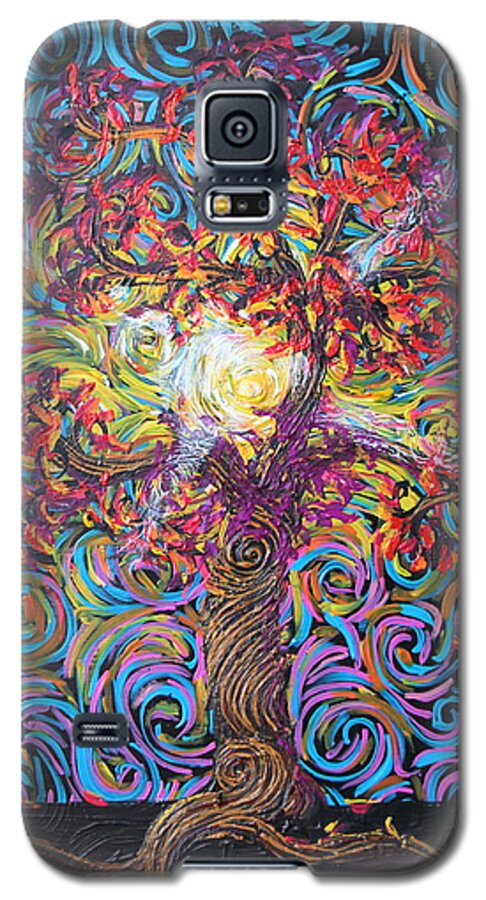 Impressionism Galaxy S5 Case featuring the painting The Glow Of Love by Stefan Duncan