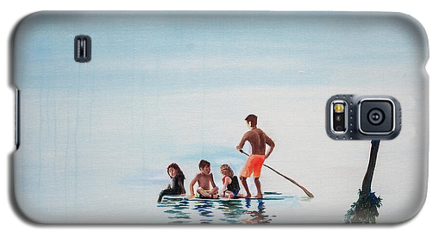 Last Post Galaxy S5 Case featuring the painting The Last Post by James Lavott