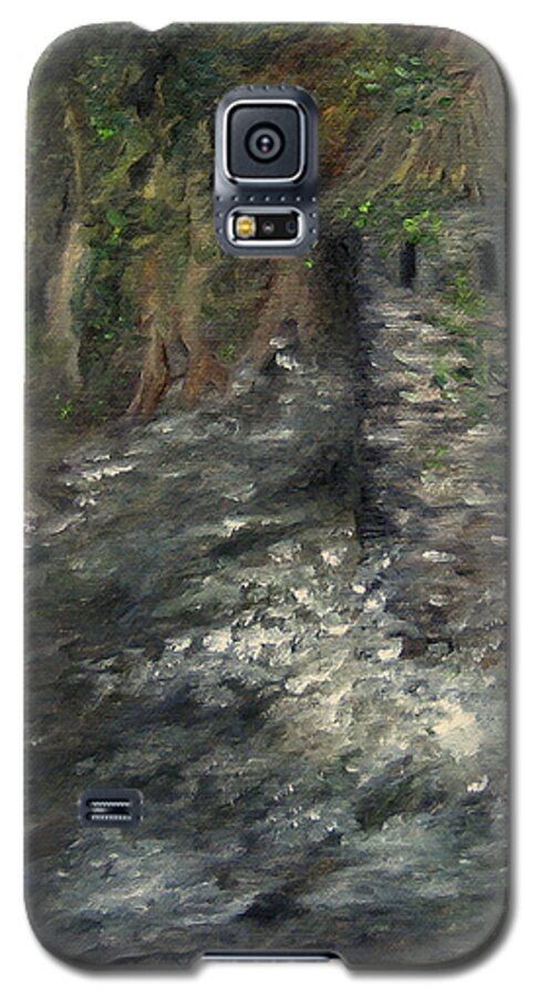 Fantasy Galaxy S5 Case featuring the photograph The Mage's Tower by FT McKinstry