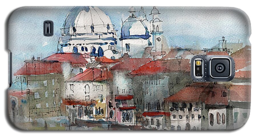 Mist Galaxy S5 Case featuring the painting The Mist of Venice by Gaston McKenzie