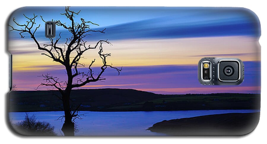 Tree Galaxy S5 Case featuring the photograph The Naked Tree at Sunrise by Semmick Photo