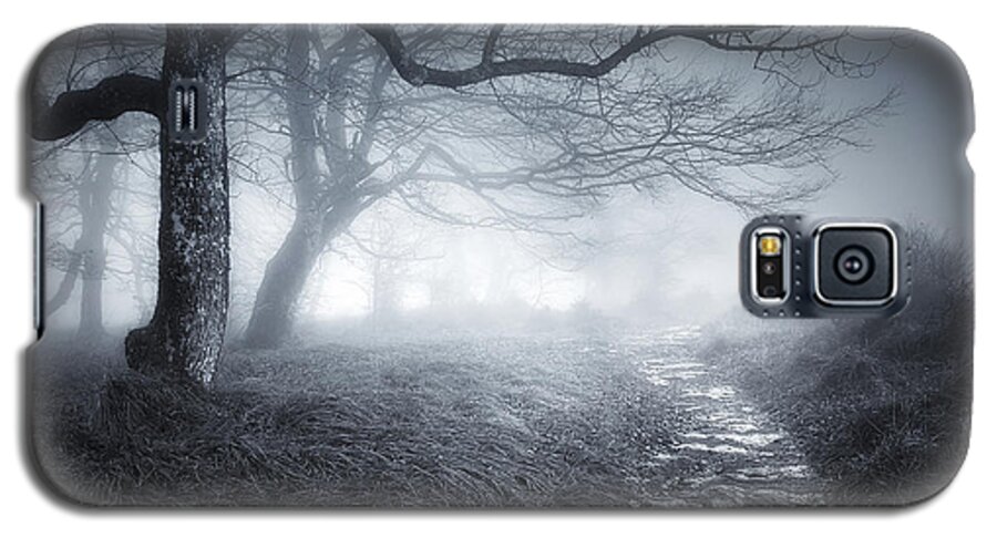 Scary Galaxy S5 Case featuring the photograph The old forest by Mikel Martinez de Osaba