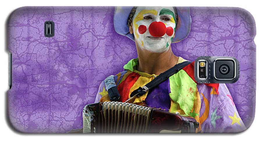 Clown Galaxy S5 Case featuring the photograph The Sad Clown by Wolfgang Stocker
