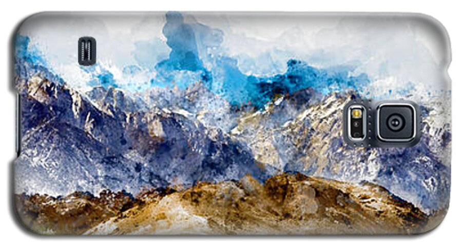 Sierras Galaxy S5 Case featuring the photograph The Sierras by Bruce Bonnett