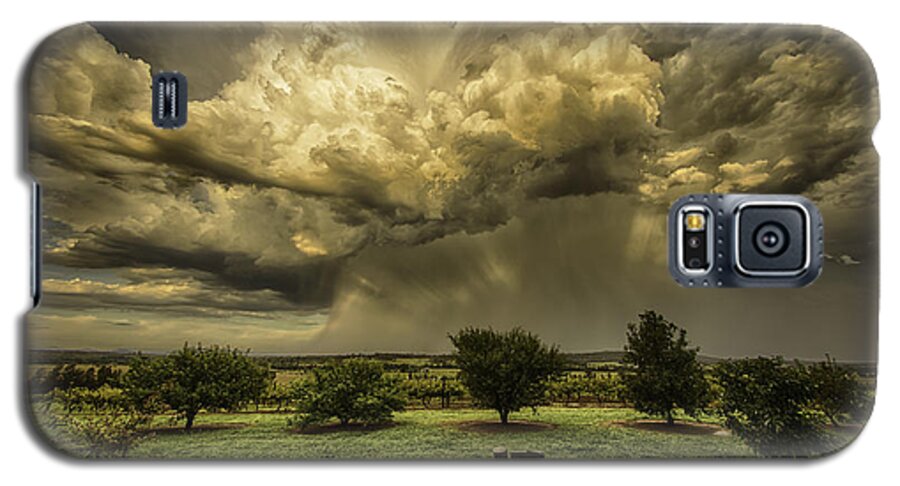 Weather Galaxy S5 Case featuring the photograph The Storm by Chris Cousins