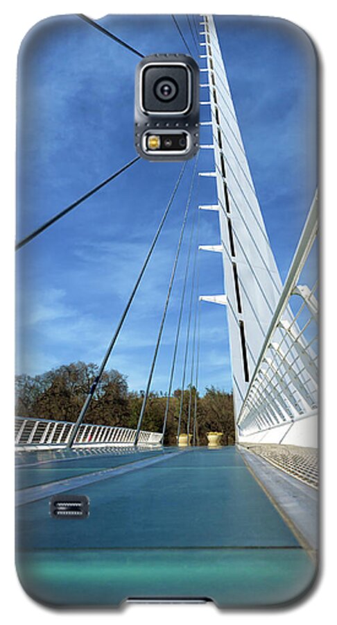 Sundial Galaxy S5 Case featuring the photograph The Sundial Bridge by James Eddy
