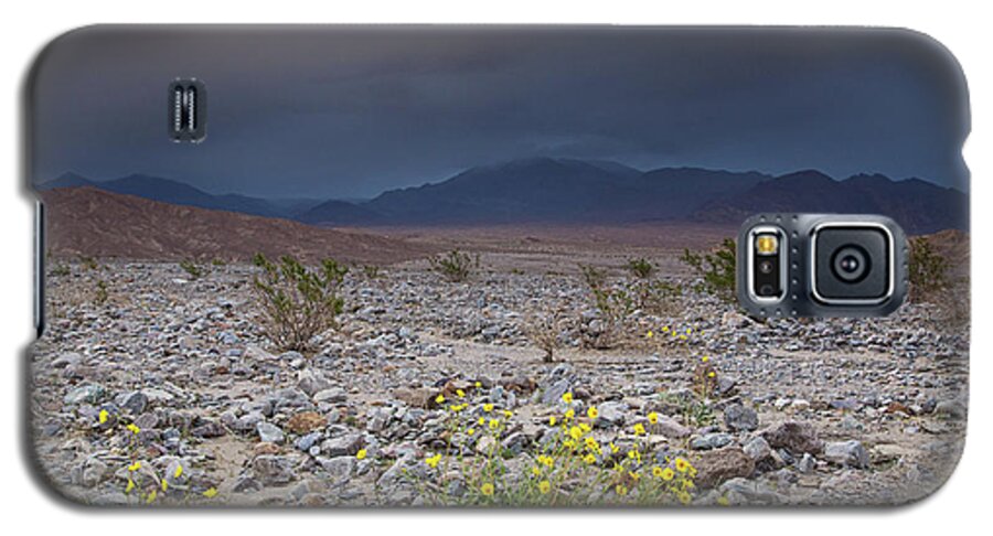 Death Valley Thunderstorm Galaxy S5 Case featuring the photograph Thunderstorm over Death Valley National Park by Kunal Mehra