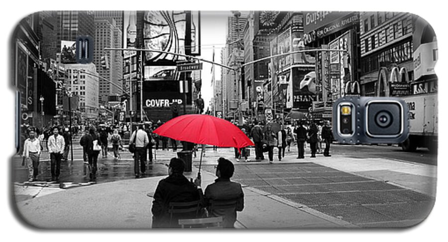 Times Square Galaxy S5 Case featuring the photograph Times Square 5 by Andrew Fare