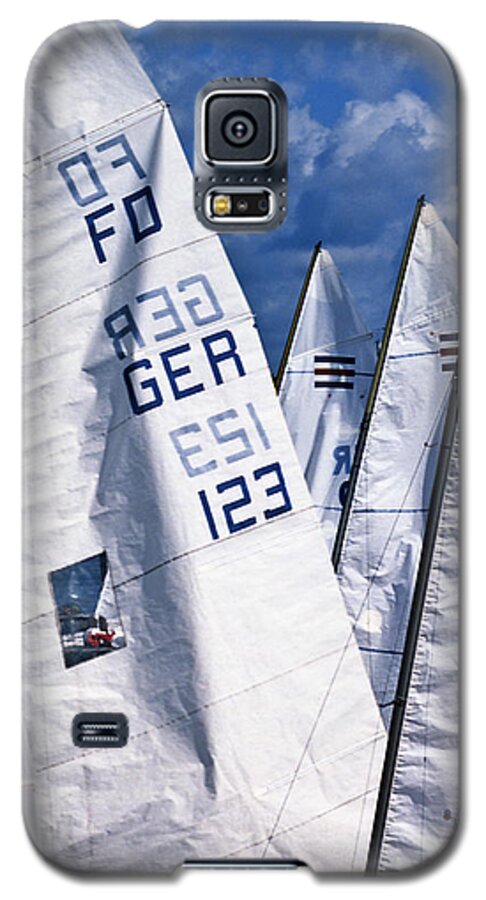 Sailboat Galaxy S5 Case featuring the photograph To Sea - To Sea by Heiko Koehrer-Wagner