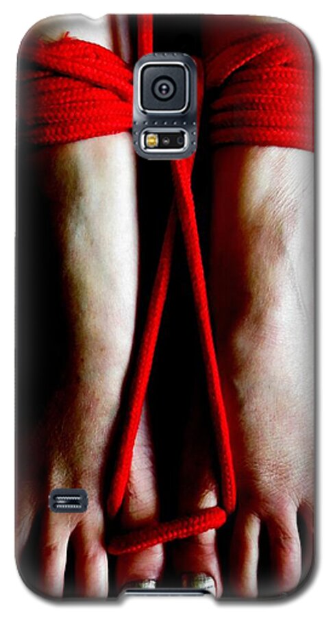 Sexy Galaxy S5 Case featuring the photograph Toe Tied by Guy Pettingell