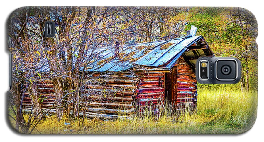 Art Galaxy S5 Case featuring the photograph Trappers Cabin by Jason Brooks