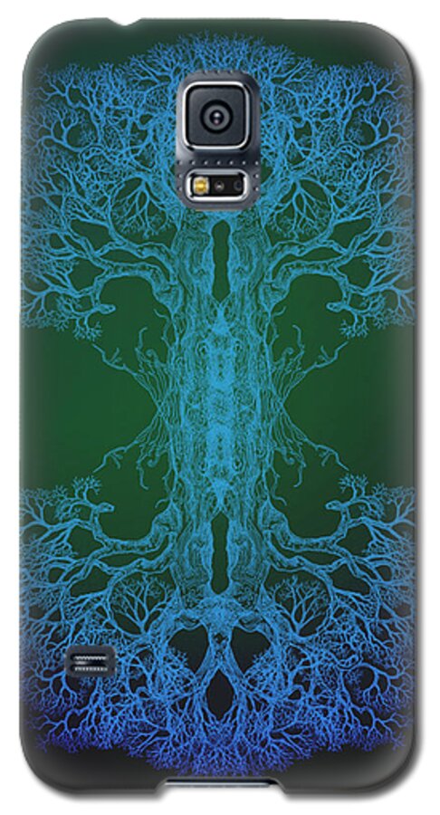  Galaxy S5 Case featuring the digital art Tree 13 hybrid 2 by Brian Kirchner