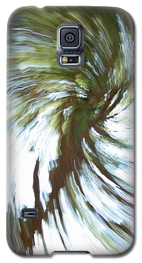 Abstract Galaxy S5 Case featuring the photograph Tree Diptych 1 by Ric Bascobert