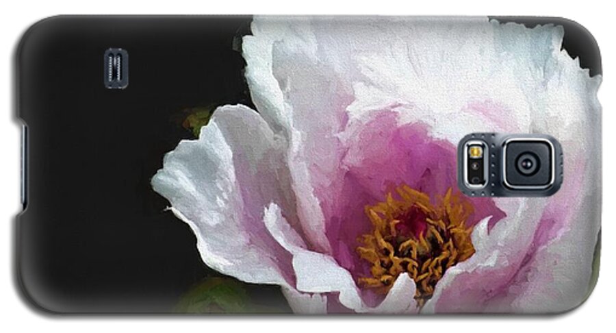 Flower Galaxy S5 Case featuring the digital art Tree Paeony I by Charmaine Zoe