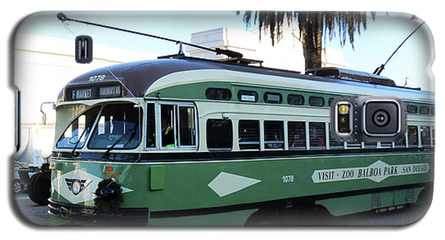 Cable Car Galaxy S5 Case featuring the photograph Trolley Number 1078 by Steven Spak