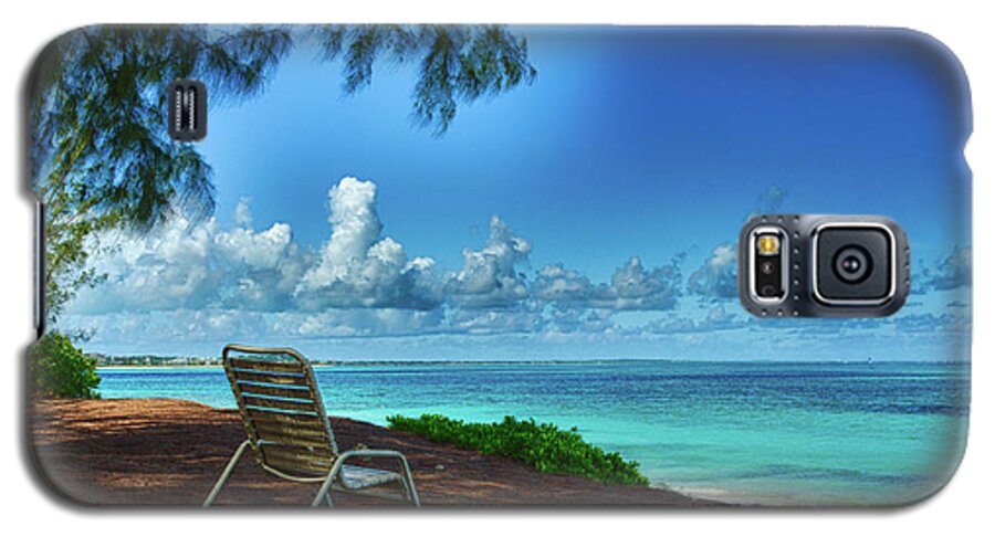 Beach Galaxy S5 Case featuring the photograph Tropical View by Dillon Kalkhurst