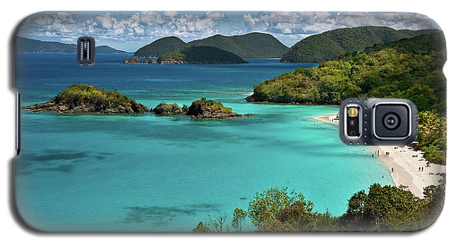 Trunk Bay Galaxy S5 Case featuring the photograph Trunk Bay Overlook by Harry Spitz