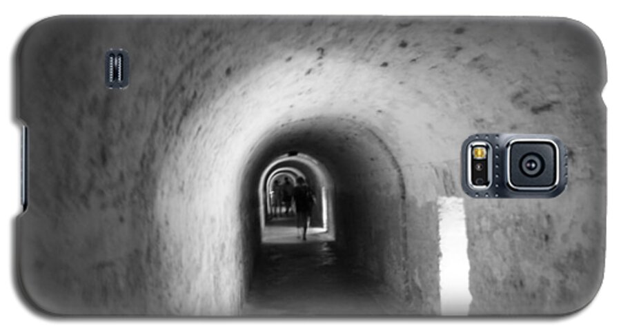 Historic Galaxy S5 Case featuring the photograph Tunnel in San Cristobal by Lois Lepisto