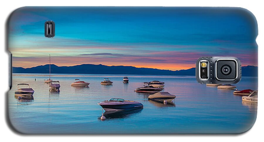 Boats Galaxy S5 Case featuring the photograph Turquoise Dream by Janet Kopper