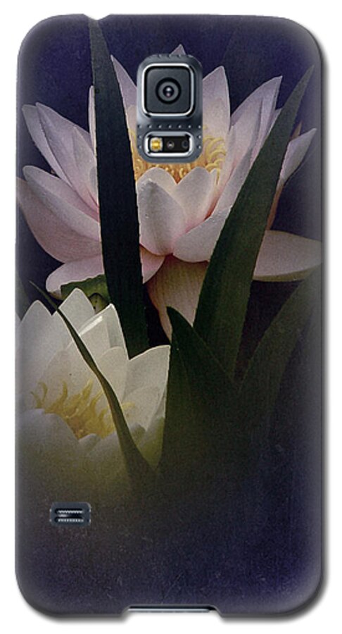 2 Water Lilies Galaxy S5 Case featuring the photograph Two Water Lilies by Richard Cummings