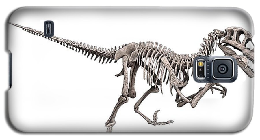 Utahraptor Galaxy S5 Case featuring the digital art Utahraptor by Rick Adleman