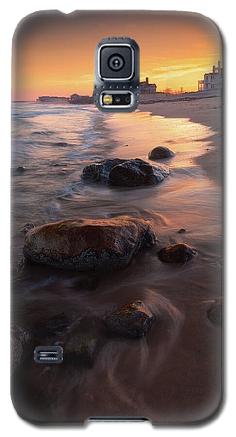 Beachwalk Galaxy S5 Case featuring the photograph Vacation Evening by Kim Carpentier