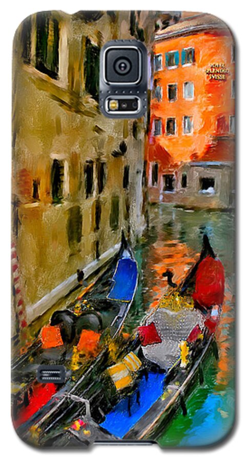 Italia Galaxy S5 Case featuring the photograph Venice. Splendid Svisse by Juan Carlos Ferro Duque