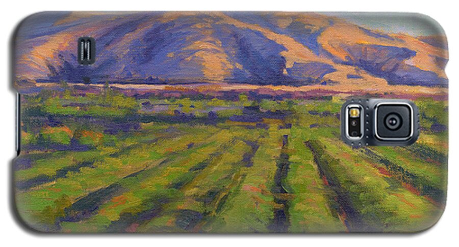 California Galaxy S5 Case featuring the painting View from the Train by Konnie Kim