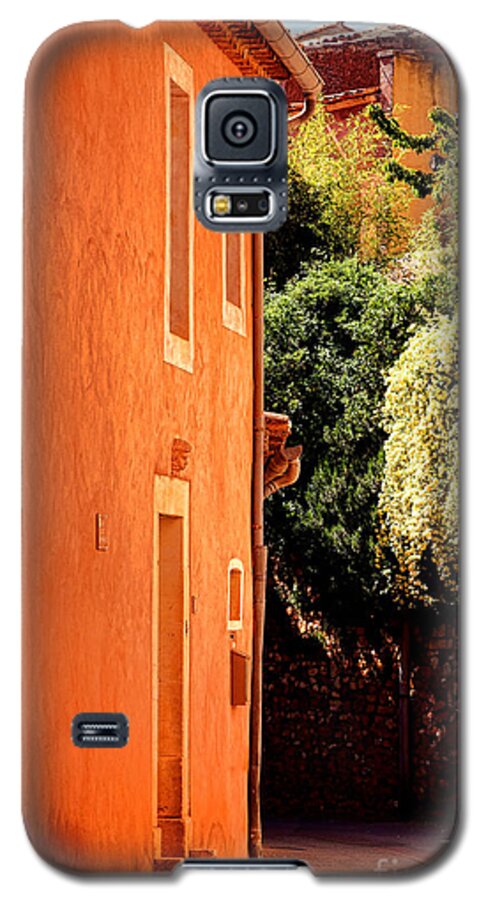 Provence Galaxy S5 Case featuring the photograph Village Street in Provence by Olivier Le Queinec