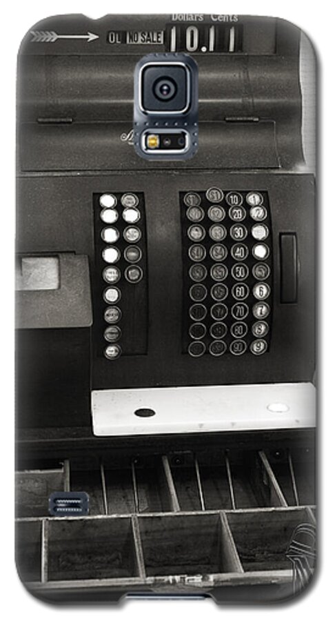 Vintage Galaxy S5 Case featuring the photograph Vintage Cash Register by Patricia Montgomery