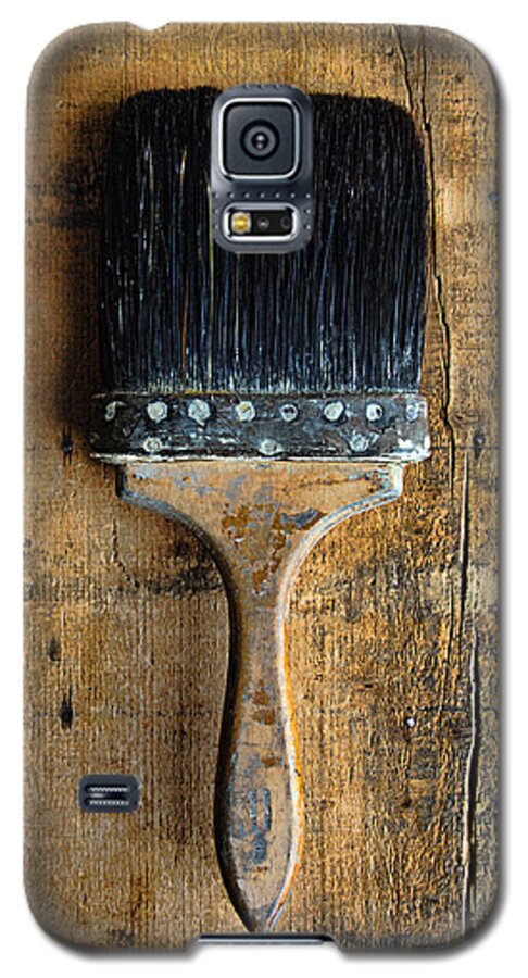 Paint Brush Galaxy S5 Case featuring the photograph Vintage Paint Brush by Jill Battaglia