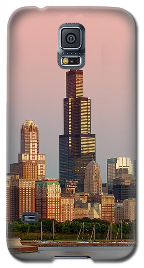Chicago Galaxy S5 Case featuring the photograph Wake Up Chicago by Sebastian Musial
