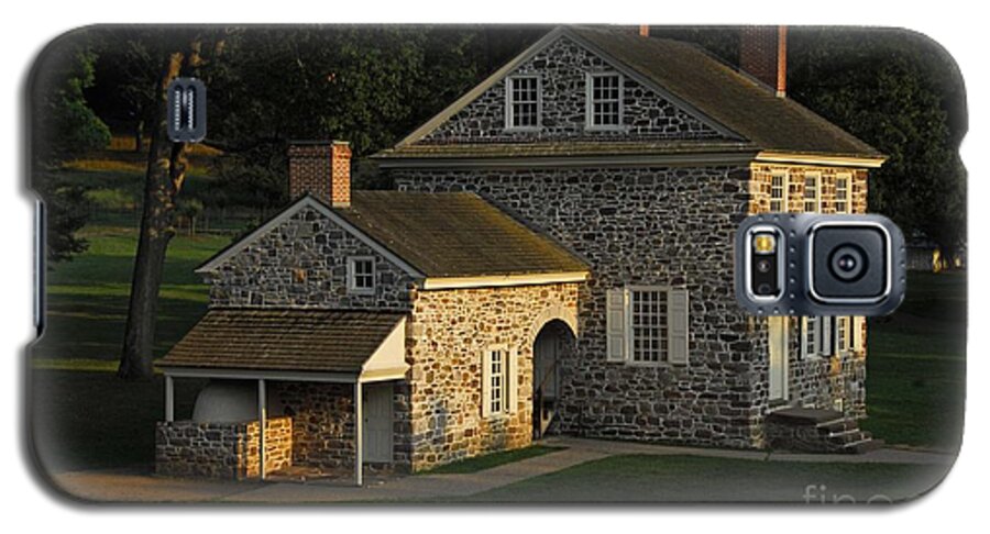 History Galaxy S5 Case featuring the photograph Washington's Headquarters at Valley Forge by Cindy Manero