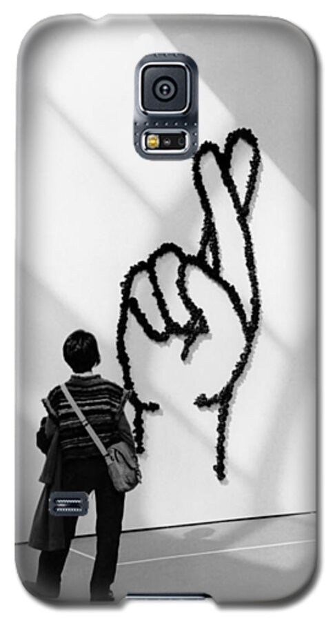 Roses Galaxy S5 Case featuring the photograph Watching Figers Crossed by Joseph Caban