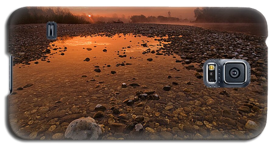 Landscape Galaxy S5 Case featuring the photograph Water on Mars by Davorin Mance