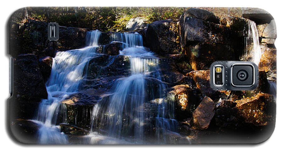 Zeacliff Galaxy S5 Case featuring the photograph Waterfall, Whitewall Brook by Rockybranch Dreams