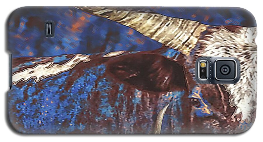 Watusi Galaxy S5 Case featuring the photograph Watusi Blues by Amanda Smith