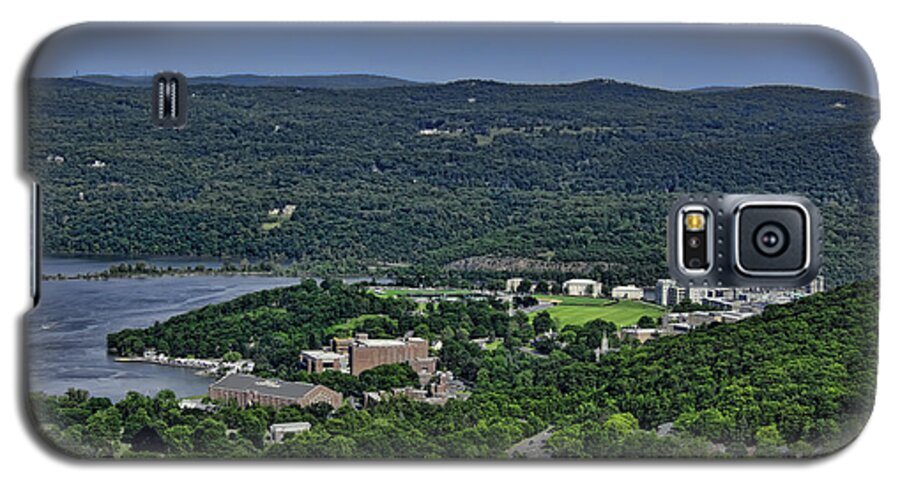 West Point Galaxy S5 Case featuring the photograph West Point from Storm King Overlook by Dan McManus