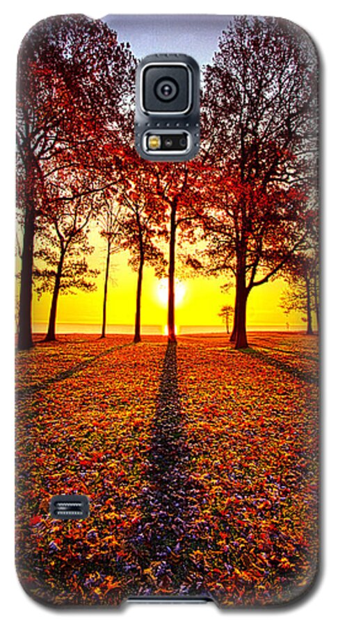Autumn Galaxy S5 Case featuring the photograph Where You Have Been Is Part Of Your Story by Phil Koch