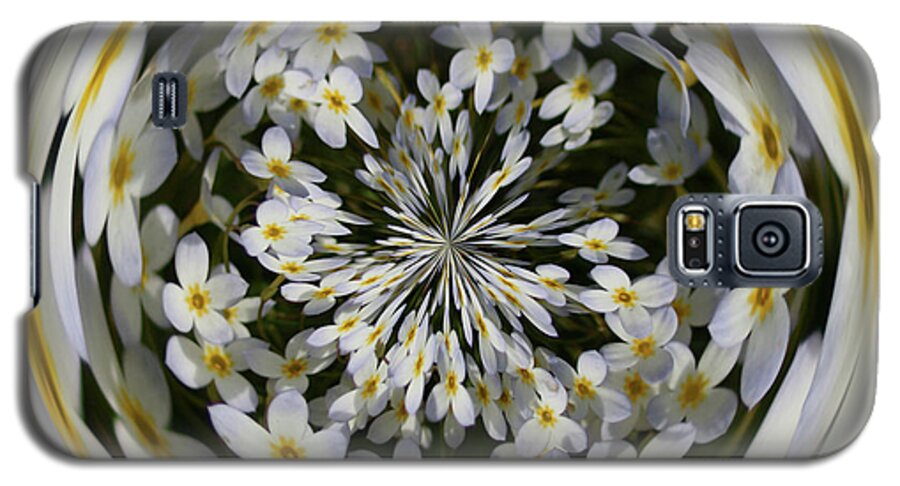 White Galaxy S5 Case featuring the photograph Wildflowers Orb by Bill Barber