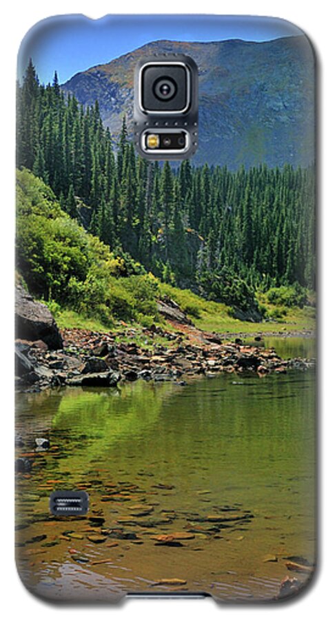 Mountain Galaxy S5 Case featuring the photograph Williams Lake by Ron Cline