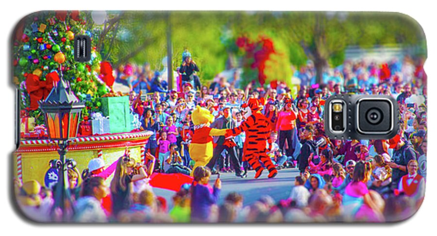 Wdw Galaxy S5 Case featuring the photograph Winnie the Pooh and Tigger by Mark Andrew Thomas