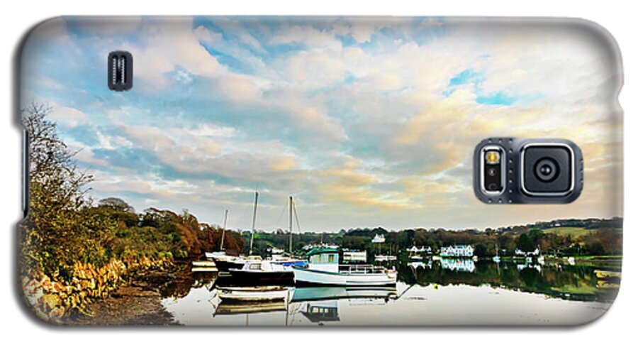Mylor Galaxy S5 Case featuring the photograph Winter Sunset by Terri Waters